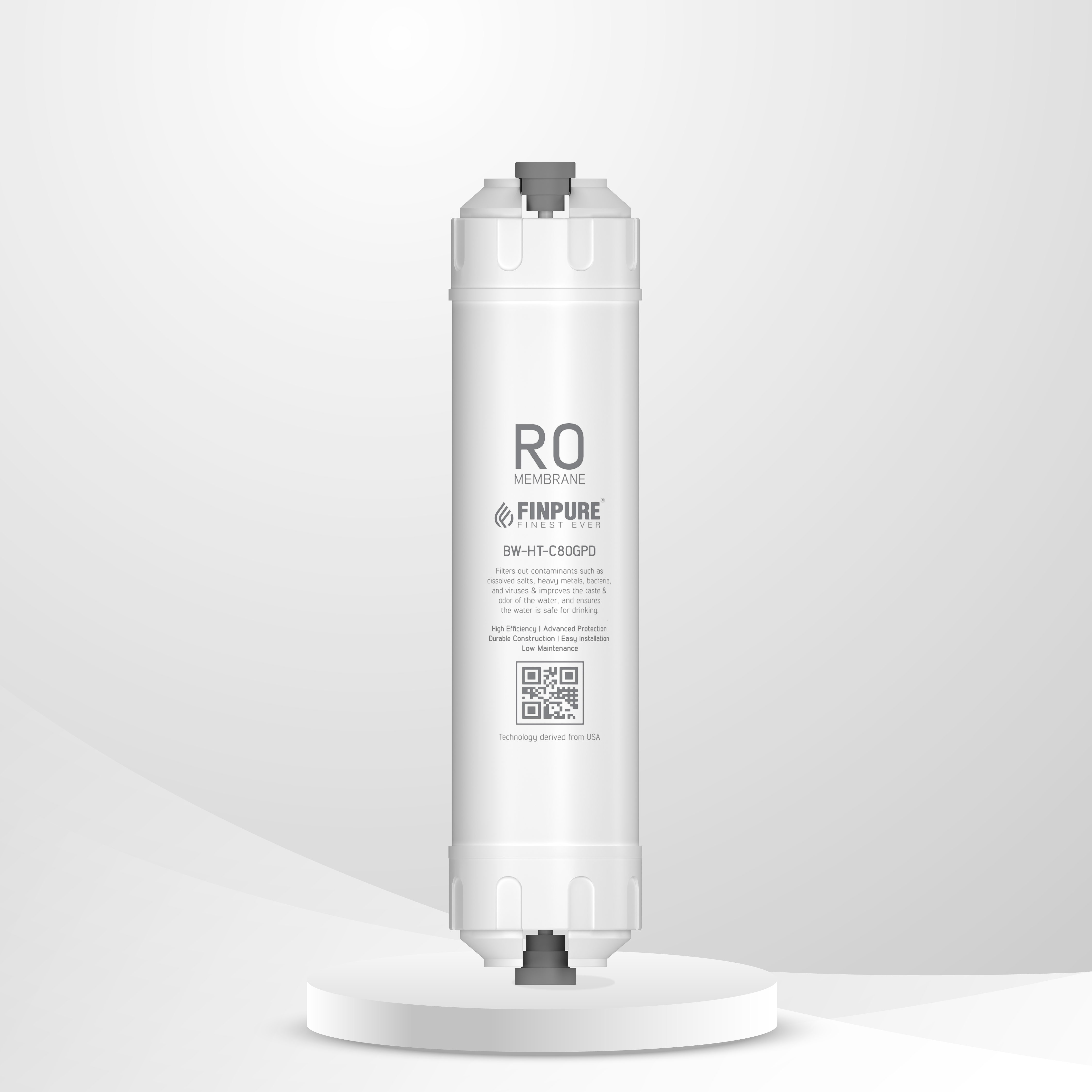 Finest RO Membrane - Concealed 80 GPD